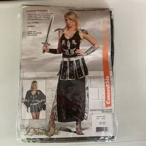 Dream Girl glorious gladiator Halloween Costume Women’s US large NEW